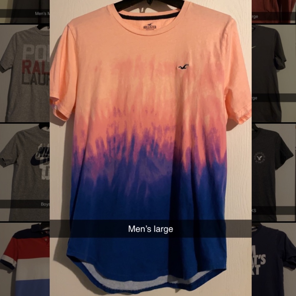 Men’s Hollister tee…